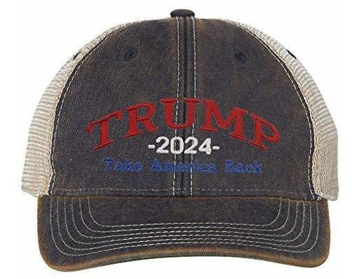 Tropic Hats Bordado Trump 2024 Take America Back Legacy Gorr