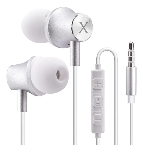 Xinliang Auriculares Con Cable Con Micrófono Y Control Con Y
