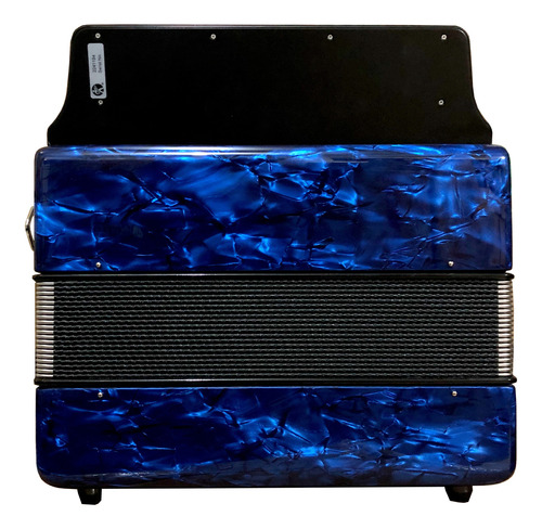Acordeon Hohner Corona Ii A5624 Botones Sol/do/fa Color Azul