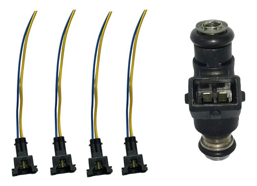 4 Conectores De Inyector Para Corsa Tornado Meriva Palio 1.8