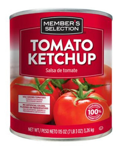 Salsa De Tomate 3.26 Kg / 115 Oz Member's - g a $14