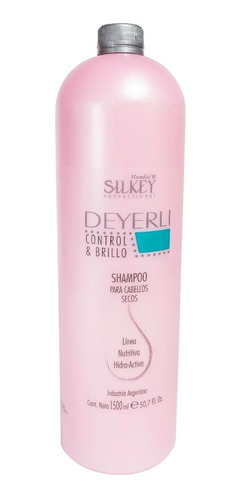 Shampoo Para Cabellos Secos Silkey 1500ml Deyerli 