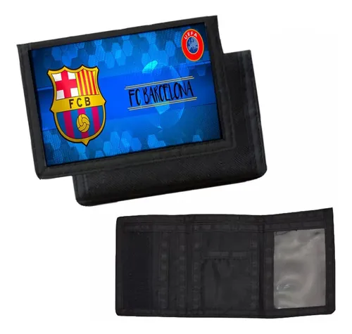 comprar Billetera De Nylon Barcelona Fc - Uefa - Printek