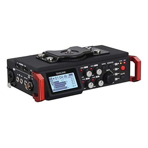 Tascam Dr-701d Grabadora De Audio Portátil De 6 Pistas Para 