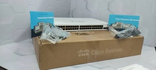 Switch Administrable Cisco Business Cbs220-48t-4g 48puertos 