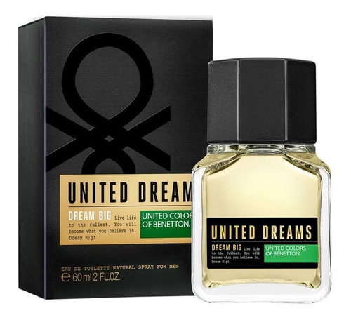 Perfume Hombre Benetton Dream Big 60ml Febo