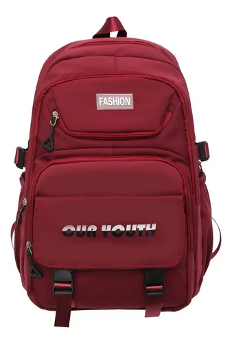 Mochila burdeos mujer hotsell