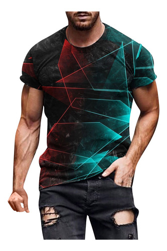 Camiseta Deportiva U New Fashion Casual Para Hombre Con Esta