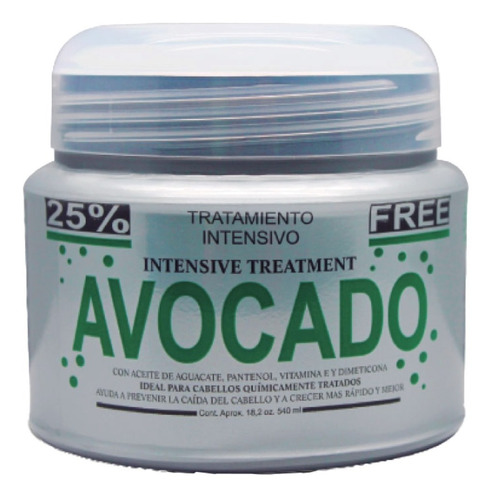 Masaje Capilar Avocado - mL a $46