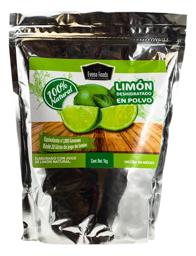 Limon Deshidratado Evena Foods Bolsa De 1kg