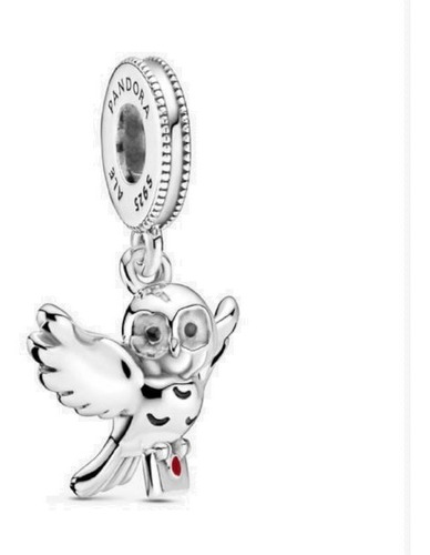 Dije Charm Pandora Harry Potter Hedwig La Lechuza Original