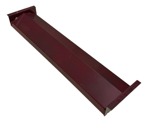 Forma Aço Molde Chapéu Trapézio 35x80cm Acabamento Muros