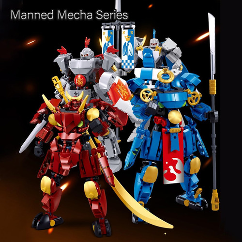 Dahonpa Sword And Shield Knight Mecha Mecha Bloques De Robot