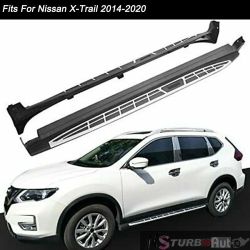 Estribos Nissan Xtrail 15-22 Aluminio Antiderrape Original