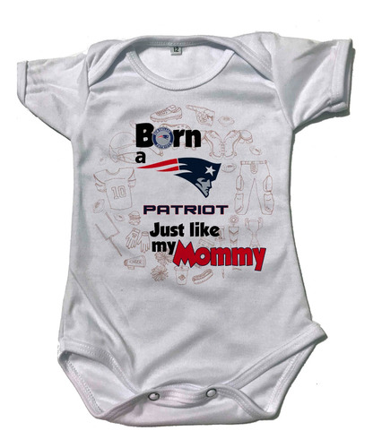 Pañalero Bebé New England Patriots Like My Daddy O Mommy