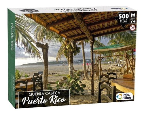 Puzzle Rompecabezas Puerto Rico 500 Piezas En Caja