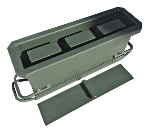 Imagem 4 de 4 de Forma Manual Blocos De 3 Furos 10 ( 09x19x39 )jalossimaq
