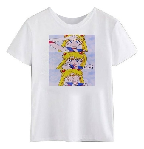 Polera Sailor Moon Serena Serie Anime Manga Unisex 