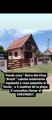 Vendo Cabaña En Barra De Chuy Brasil 