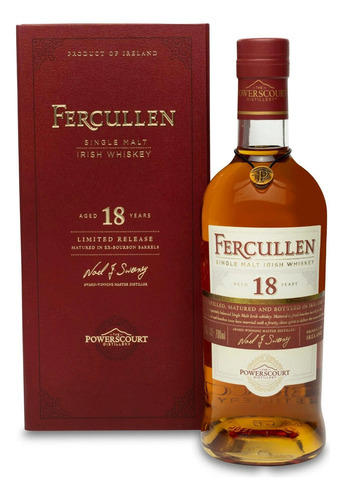 Fercullen Single Malt Irish Whiskey 18 Años 700ml
