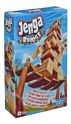 Juego De Mesa Jenga Bridge Original Hasbro 8 Años