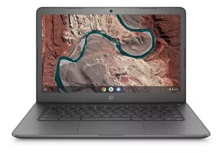 Laptop HP Chromebook 14-db0023dx gris AMD A4-Series 9120C 4GB de RAM 32GB SSD, AMD Radeon R4 1366x768px Google Chrome