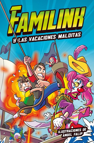 Libro: Familink Y Las Vacaciones Malditas. Vv.aa.. Rba Molin