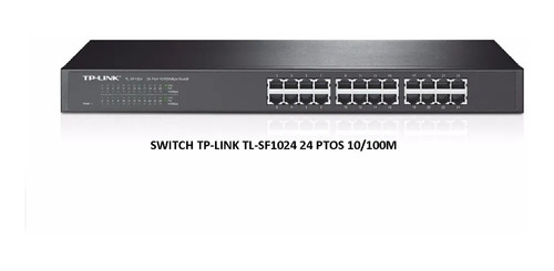 Switch Tp-link Tl-sf1024 24 Ptos 10/100m