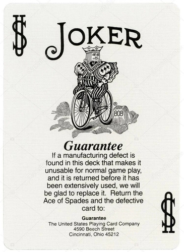 Baraja 52 Joker Iguales Bicycle Magia Naipes Alberico Magic