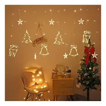 Comprar Decorativa Luces Cortina De Luces Led Adornos Navidad Luces