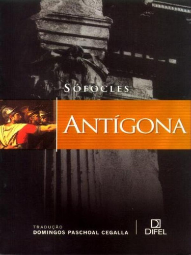 Antígona, de Sófocles. Editora Bertrand Brasil, capa mole, edição 5ª edição - 2001 em português