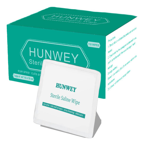 Hunwey - Toallitas Salinas Limpiadoras Para La Cara, Ojos, H