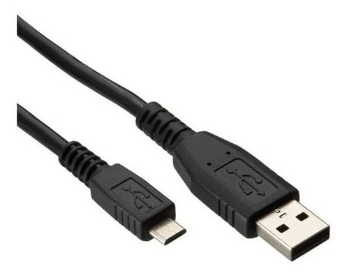 Cable Microusb A Usb Synergy Digital Para Camara, Negro