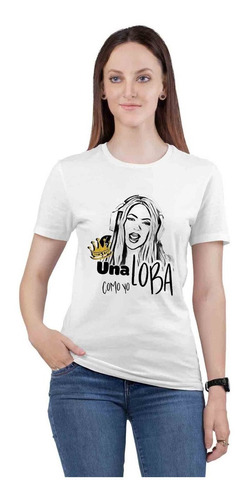 Polera Shakira - Una Loba Como Yo D1