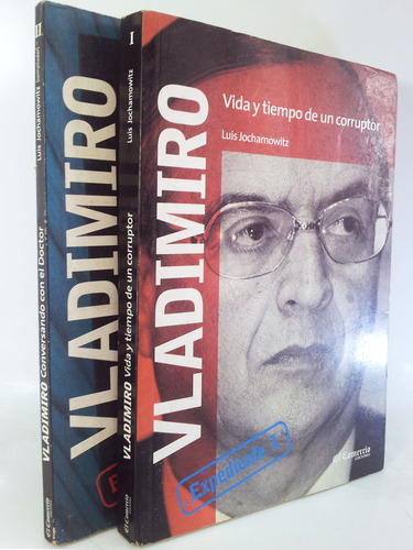 Vladimiro Montesinos / Completo 2 Tomos - Luis Jochamowitz (Usado)