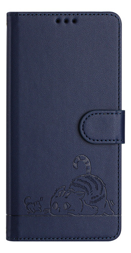 Bonita Funda De Piel De Gato Para Vivo S19 5g/s19 Pro 5g Con Función Atril, Tipo Cartera