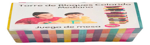 50 Juegos I Madera I Torres De Colores I Artesanales I