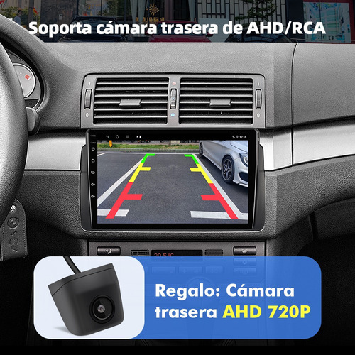 Zk Estéreo 4+64g 4k Para Bmw Serie 3 E46 M3 1998-2005 Wifi6