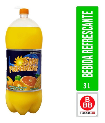 Bebida Citrus Sun Paradise, 3 Litros
