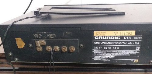 Equipo De Audio Complemento Para Radio Sintonizador Muy Buen