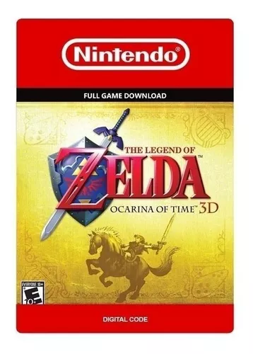 The Legend of Zelda: Ocarina of Time 3D - 3DS - Nintendo - Jogos Nintendo  DS - Magazine Luiza