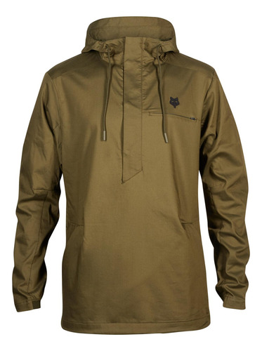 Chaqueta Cortavientos Lifestyle Anorak Survivalist Verde Oli