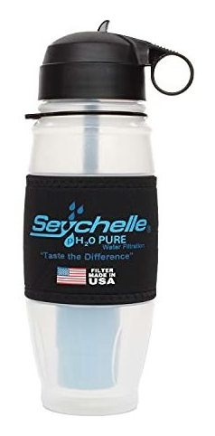 Botella De Agua Alcalina Con Filtro Seychelle Ph2o -