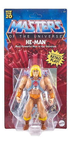 Imagem 5 de 5 de Masters Of The Universe Origins, He-Man Cabeça Vintage