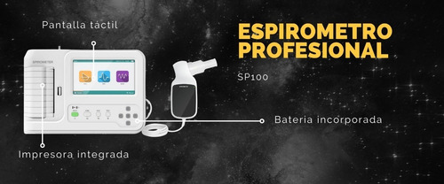 Imagen 2 de 9 de Espirometro Contec Sp100 Espirometría Profesional Nuevo $950