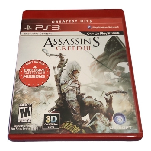 Assassins Creed 3 Ps3 Fisico