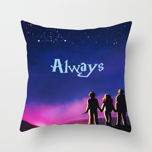 Almohada De Lino Con Estampado Harry Potter, Cáliz De Fuego,