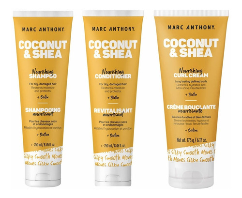 3pack-hydrating Coconut Oil & Shea Butter Sh-ac Y Curl Cream