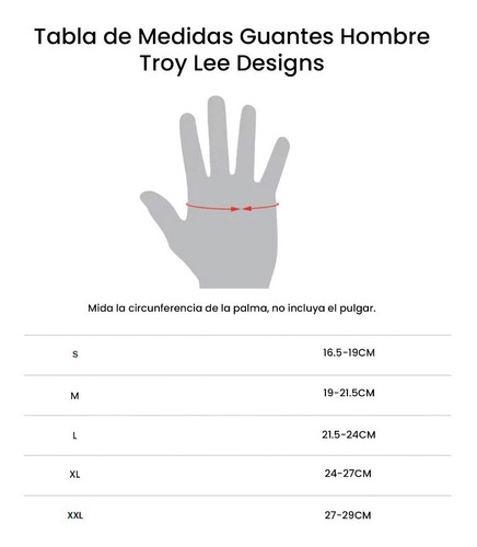 Guantes Bici Mtb Troy Lee Designs Air Glove Navy