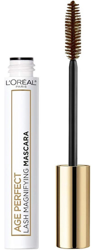 Loréal Paris Age Perfect Lash Magnifying Mascara, Marrón, 0.